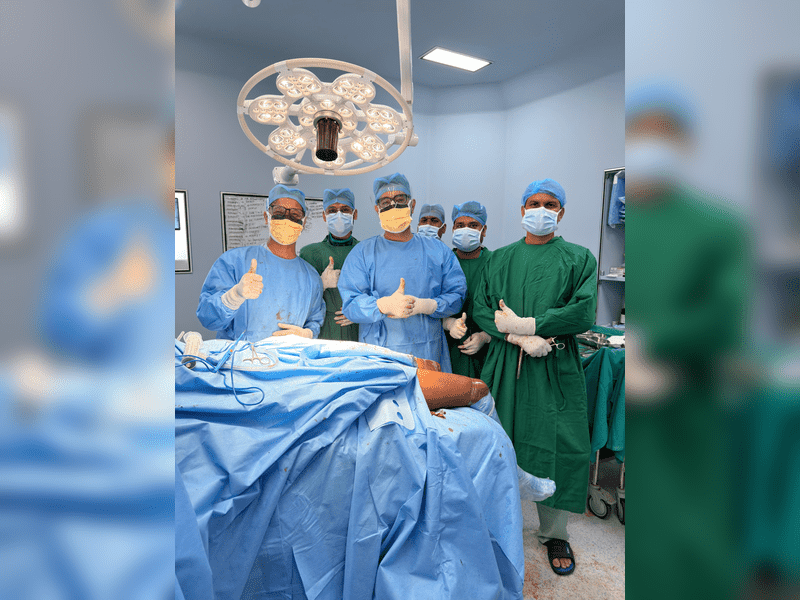 Paras Health Kanpur Performs the City's First Direct Anterior Approach (DAA) Hip Replacement Surgery